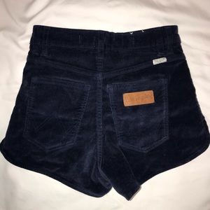 Wrangler corduroy navy shorts, brand new
